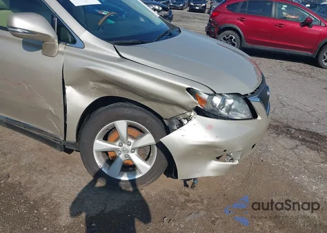 2012 Lexus Rx 350 from USA, damaged, VIN 2T2BK1BA1CC142054